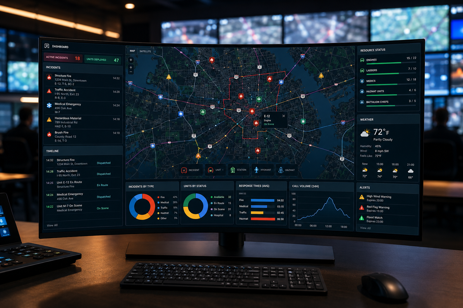 Software para la gestión de emergencias